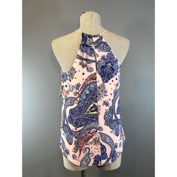 Express NWT Paisley Tank in Pink Size S - Picture 3 of 4